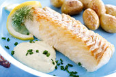 Fish - grilled and herbed, no oil, 6oz. - Recipe for Hypertension
