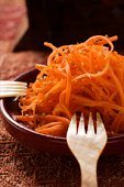Tangy carrot salad